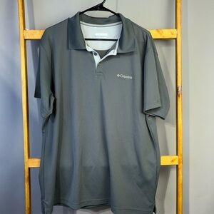 Columbia Omni Wick gray polo. Size XL. EUC.